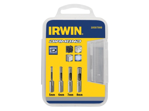 [HIS-179672] IRW10507900 - Diamond Drill Bit Set 4 Piece 5-8mm