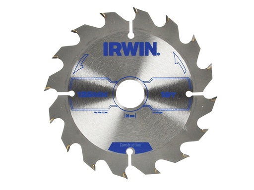 [HIS-179686] IRW1897086 - Construction Circular Saw Blade 125 x 20mm x 16T ATB