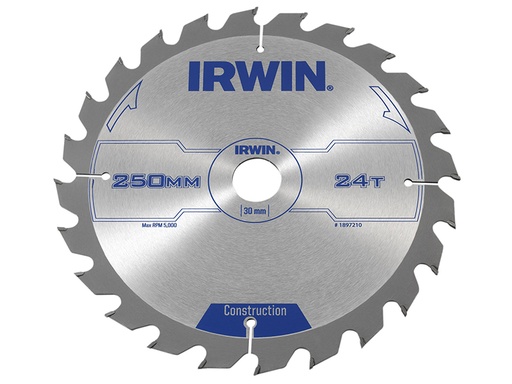 [HIS-179710] IRW1897210 - General Purpose Table & Mitre Saw Blade 250 x 30mm x 24T ATB