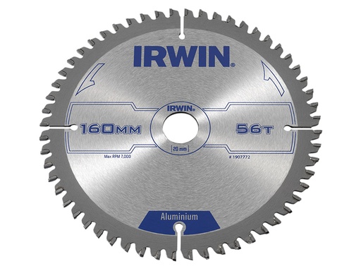 [HIS-179773] IRW1907772 - Professional Aluminium Circular Saw Blade 160 x 20mm x 56T TCG