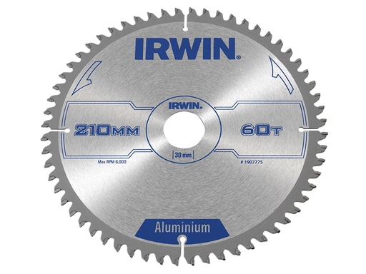 [HIS-179776] IRW1907775 - Professional Aluminium Circular Saw Blade 210 x 30mm x 60T TCG