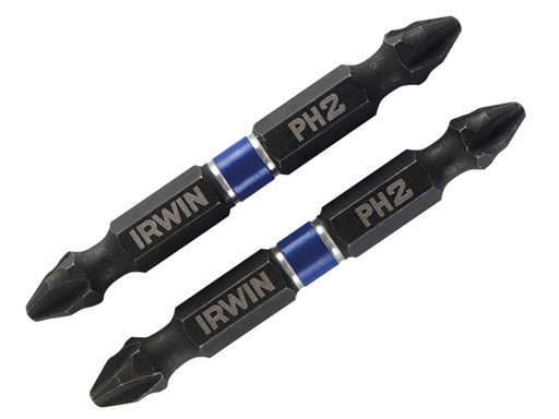 [HIS-179811] IRW1923375 - Impact Double-Ended Screwdriver Bits Phillips PH2 60mm (Pack 2)