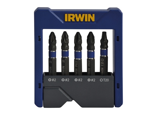 [HIS-179828] IRW1923433 - Phillips/Pozi/TORX Impact Screwdriver Pocket Bit Set 5 Piece
