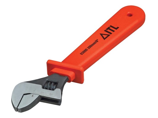 [HIS-180058] ITL03000 - Insulated Adjustable Wrench 200mm (8in)