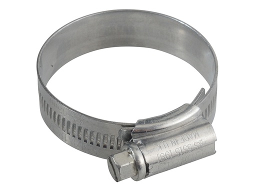 [HIS-180139] JUB1M - 1M Zinc Protected Hose Clip 32 - 45mm (1.1/4 - 1.3/4in)