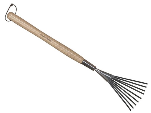 [HIS-180212] K/S70100187 - Stainless Steel Hand Border Rake FSC