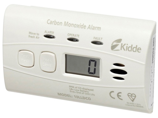 [HIS-180359] KID10LLDCO - 10LLDCO 10 Year Sealed Battery Digital Carbon Monoxide Alarm
