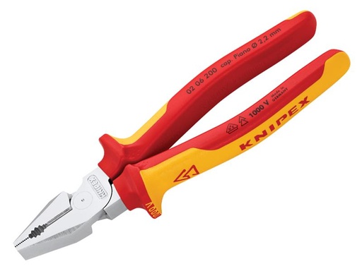 [HIS-180447] KPX0206200 - VDE High Leverage Combination Pliers 200mm