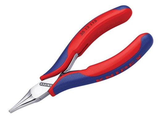 [HIS-180492] KPX3512115 - Electronics Flat Jaw Pliers Multi-Component Grip 115mm