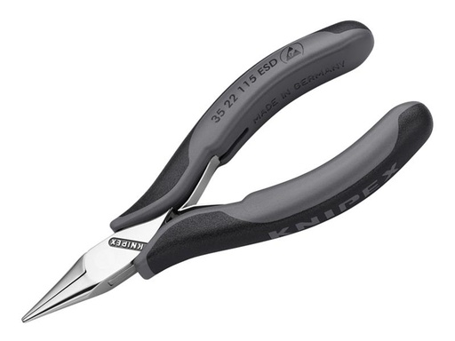 [HIS-180494] KPX3522ESD - ESD Electronics Half Round Jaw Pliers 115mm