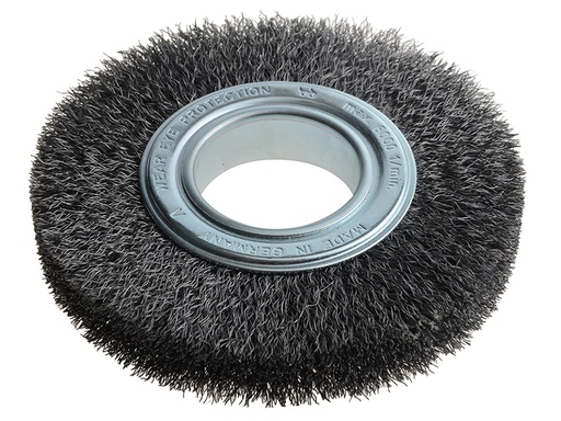 [HIS-180912] LES345162 - Wheel Brush D150mm x W23-25 x 50 Bore Set 3 Steel Wire 0.30