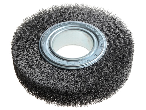 [HIS-180913] LES345163 - Wheel Brush D150mm x W30-32 x 50 Bore Set 3 Steel Wire 0.30