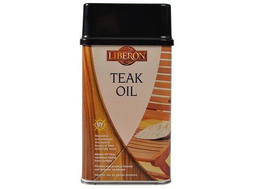 [HIS-181100] LIBTOUV500 - Teak Oil with UV Filters 500ml
