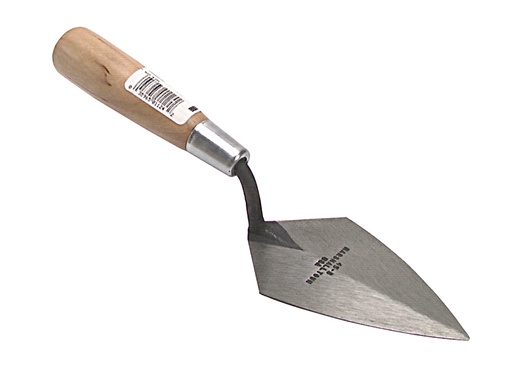 [HIS-181323] M/T456 - 45 Pointing Trowel Philadelphia Pattern Wooden Handle 6in