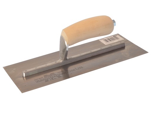 [HIS-181428] M/TMXS4 - MXS4 Plasterer's Finishing Trowel Wooden Handle 11.1/2 x 4.3/4in