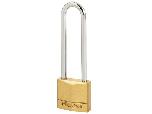 [HIS-182445] MLK130LJ - Solid Brass 30mm Padlock 4-Pin - 64mm Shackle