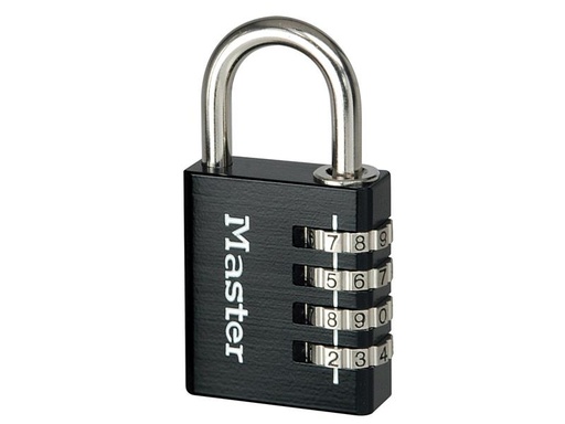 [HIS-182562] MLK7640BLK - Black Finish 40mm 4-Digit Combination Padlock