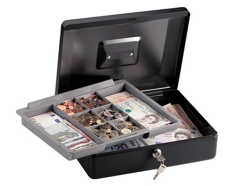 [HIS-182601] MLKCB12ML - Medium Cash Box with Keyed Lock