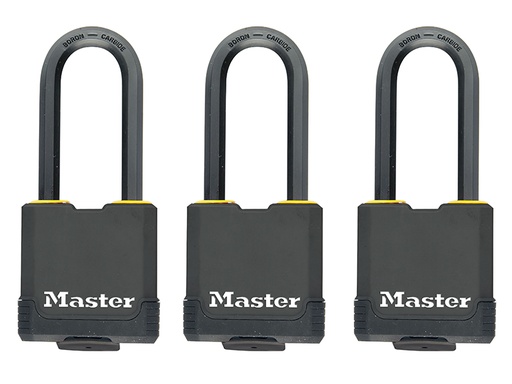 [HIS-182634] MLKM115TRILF - Excell Weather Tough 45mm Padlock 4-Pin- Keyed Alike x 3