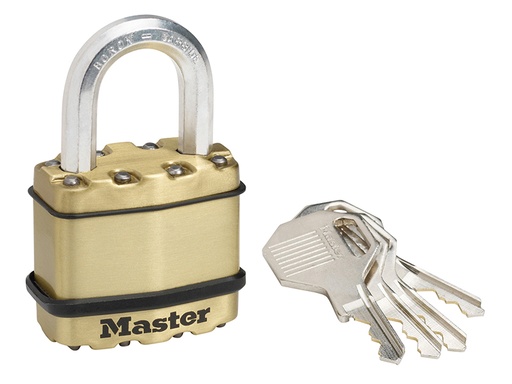 [HIS-182643] MLKM1B - Excell Brass Finish 45mm Padlock 4-Pin