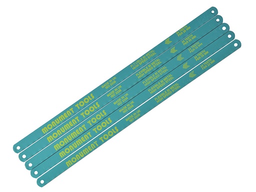[HIS-182784] MON1925 - 1925P Hacksaw Blades 300mm (12in) x 24 TPI Pack 5