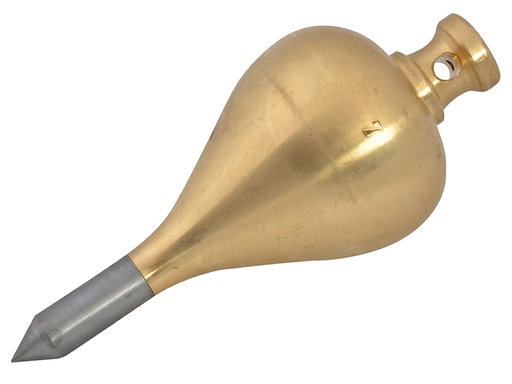 [HIS-182825] MON254 - 254T Brass Plumb Bob 450g (16oz) Size 7