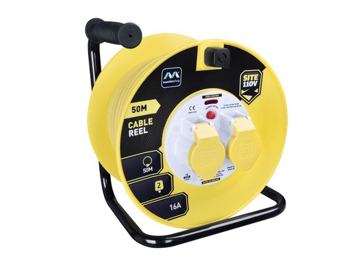 [HIS-183088] MSTLVCT50162 - Cable Reel 110V 16A Thermal Cut-Out 50m