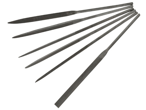 [HIS-183220] NICMFSET - Red Wallet Needle Mini File Set 6 Piece 42030