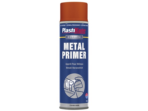 [HIS-184109] PKT10600 - Metal Primer Spray Red Oxide 400ml