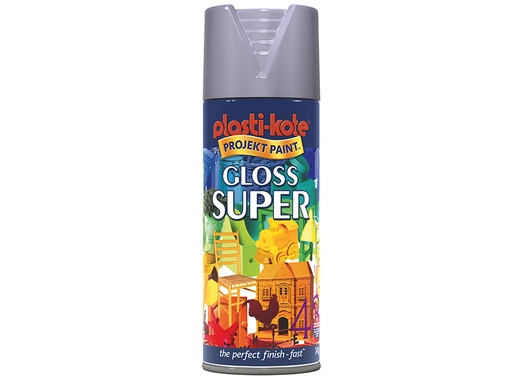 [HIS-184130] PKT1149 - Gloss Super Spray Aluminium 400ml