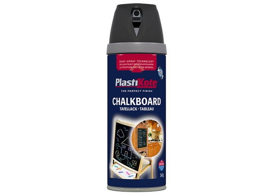 [HIS-184229] PKT26001 - Twist & Spray Chalkboard Paint Black 400ml