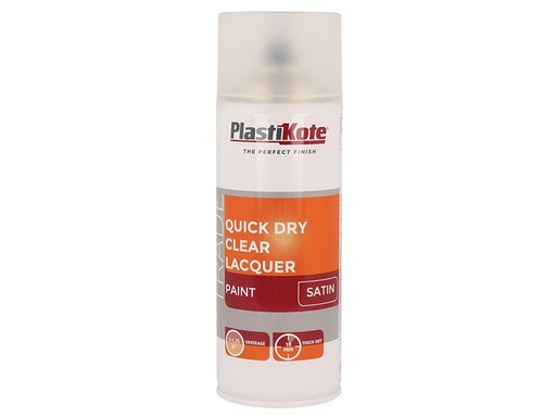 [HIS-184303] PKT71004 - Trade Quick Dry Clear Lacquer Spray Satin 400ml