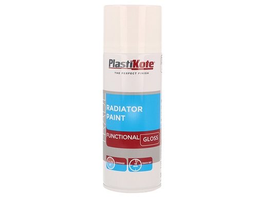 [HIS-184315] PKT71016 - Trade Radiator Spray Paint Gloss White 400ml