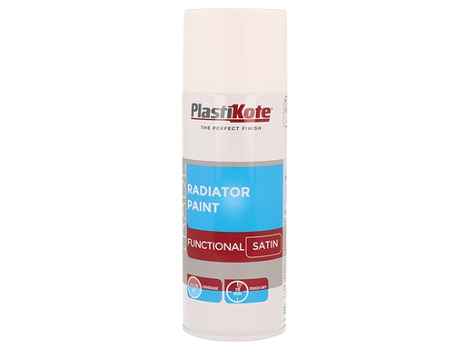 [HIS-184316] PKT71017 - Trade Radiator Spray Paint Satin White 400ml