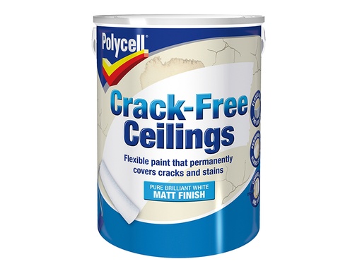 [HIS-184424] PLCCFCSM5L - Crack-Free Ceilings Smooth Matt 5 litre