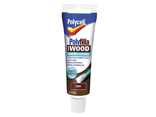 [HIS-184465] PLCWGRD75 - Polyfilla For Wood General Repairs Tube Dark 75g