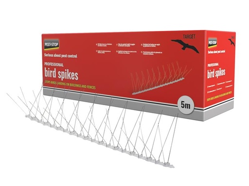 [HIS-184515] PRCPSPBS10 - Professional Bird Spikes 50cm Metal Strips (Pack 10)