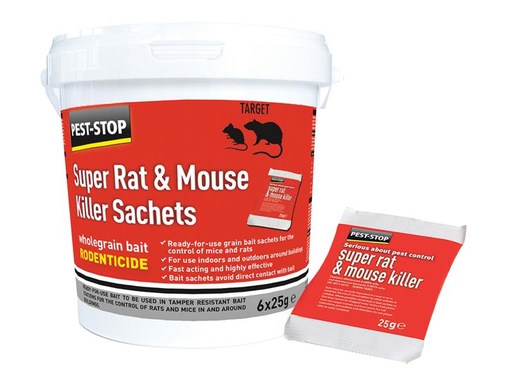 [HIS-184520] PRCPSSA05 - Super Rat & Mouse Killer Sachets