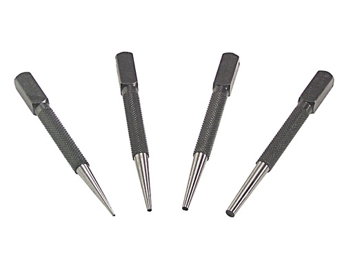 [HIS-184635] PRI66SET4 - 66SN4 Nail Punch Set 4 Piece