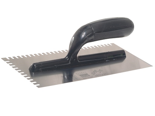 [HIS-185326] RAG231 - R231 Mastic Trowel U Notches Edge Plastic Handle 11 x 4.3/4in