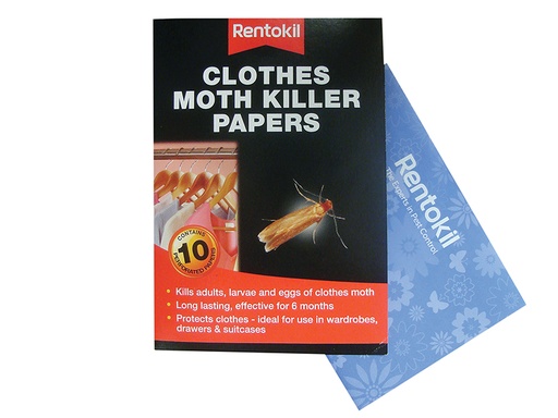 [HIS-185890] RKLFA115 - Clothes Moth Papers (Pack 10)