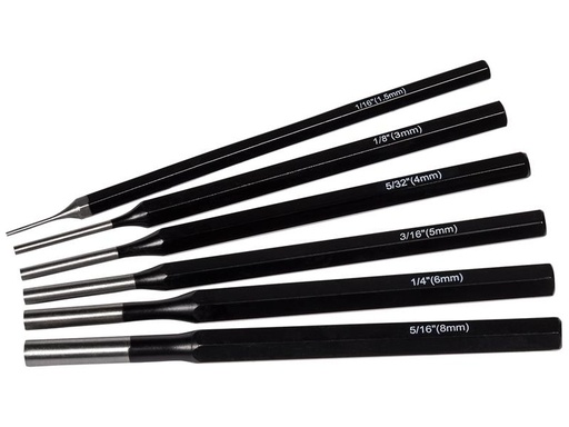 [HIS-186230] ROU31178 - Parallel Pin Punch Set 6 Piece
