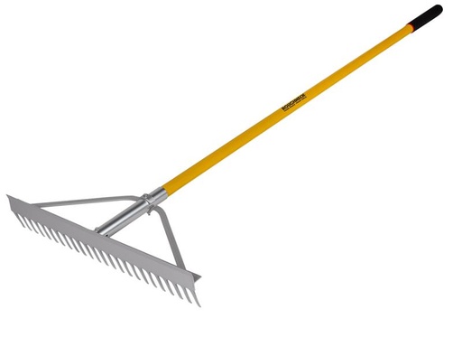 [HIS-186511] ROU68624 - Aluminium Landscape Rake 600mm (24in)