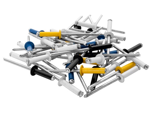 [HIS-186593] RPD5000403 - Automotive Rivets 4 x 16mm 4 Colours Blister of 32