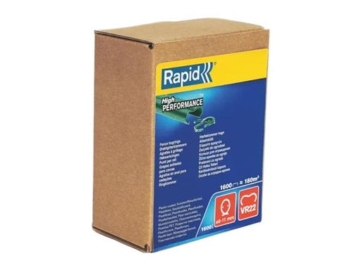 [HIS-186677] RPDVR22GA160 - VR22 Fence Hog Rings Pack 1600 Galvanised Boxed