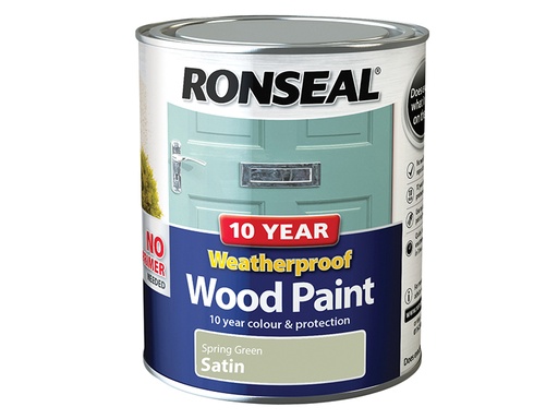 [HIS-186769] RSL38790 - 10 Year Weatherproof Wood Paint Spring Green Satin 750ml