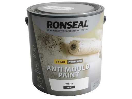 [HIS-186783] RSLAMPWS25L - 6 Year Anti Mould Paint White Silk 2.5 litre