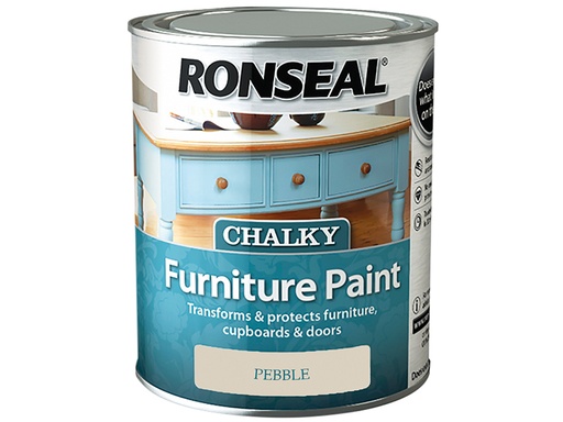 [HIS-186798] RSLCFPP750 - Chalky Furniture Paint Pebble 750ml