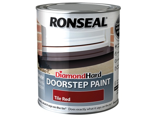[HIS-186818] RSLDHDSPR750 - Diamond Hard Doorstep Paint Tile Red 750ml