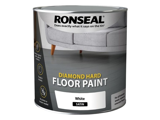 [HIS-186823] RSLDHFPWH25L - Diamond Hard Floor Paint Satin White 2.5 litre